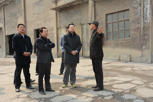 博山區(qū)委、政府領導到祥和集團調(diào)研